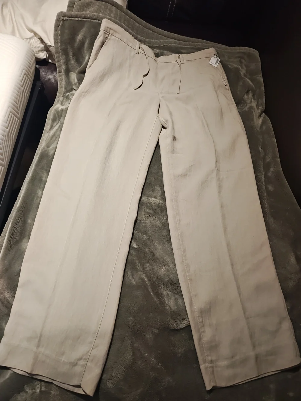 Jack & Jones Beige Straight-Leg Chinos XL